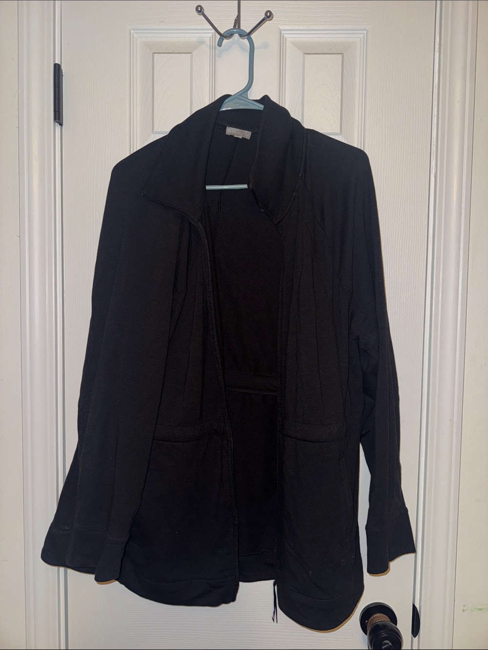 Talbots Black Open-Front Women's Jacket